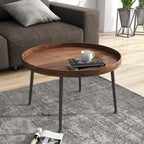 Nordic Round Coffee Table Set | Lift-Top Design