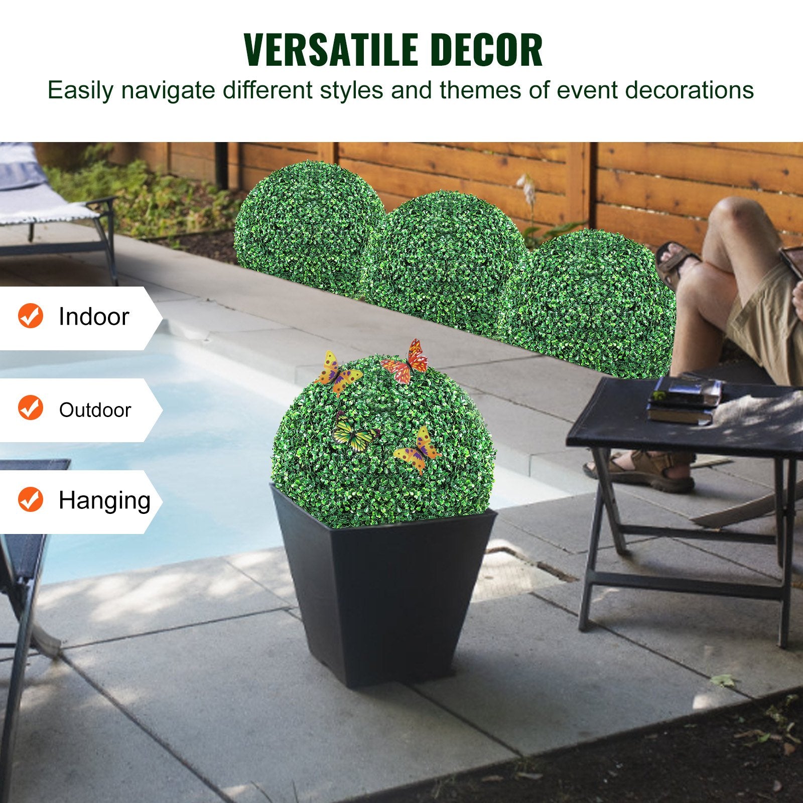 Artificial Topiaries Boxwood Trees