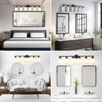 39 Modern 6-Light Vanity Bathroom Mirror Light