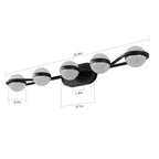 NEW SKU W1340P206793 35 Modern Minimalist Bathroom Vanity Light