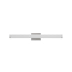 Bathroom Vanity Light Brushed Nickel Square LED 33inch 18W 6000K Cool