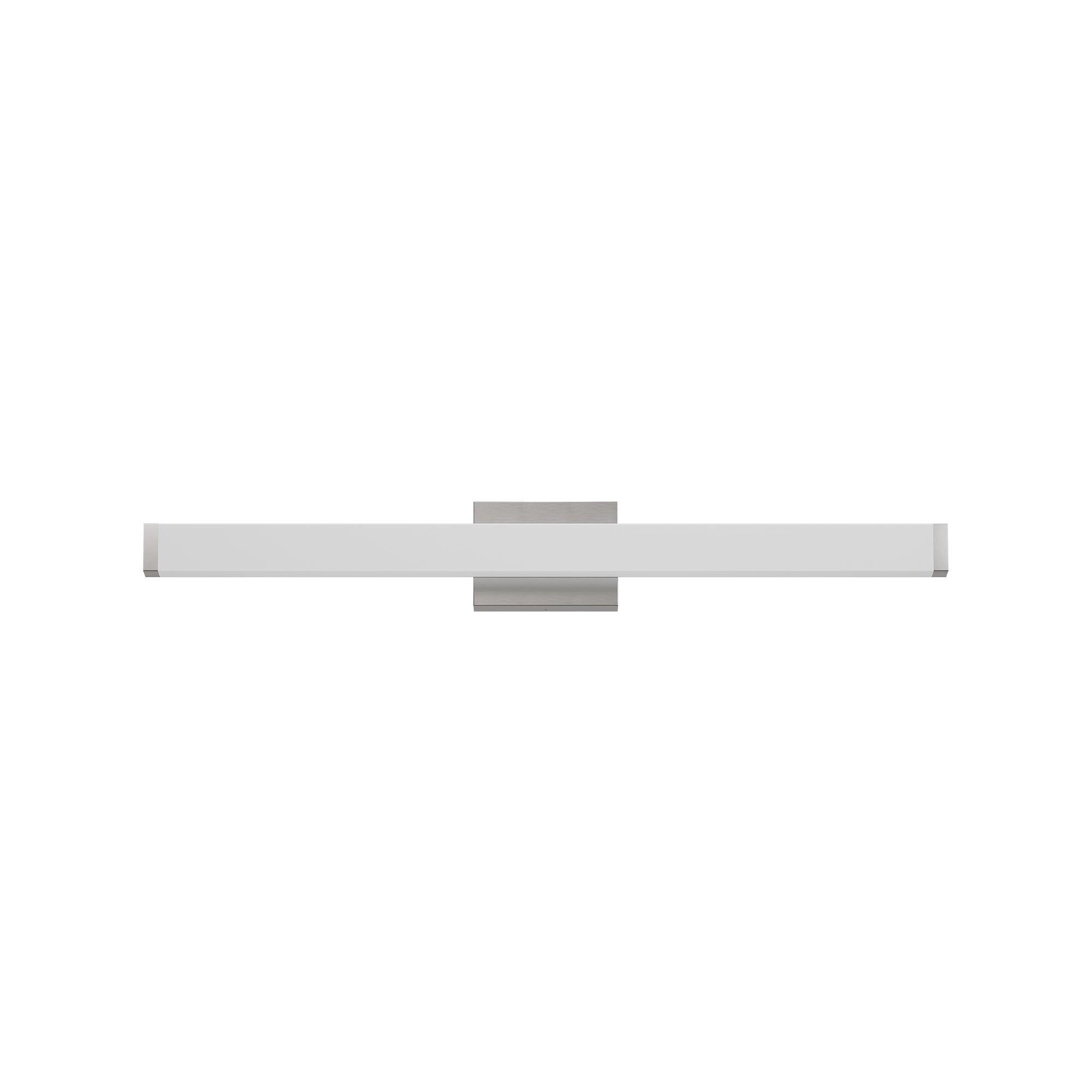 Bathroom Vanity Light Brushed Nickel Square LED 33inch 18W 6000K Cool