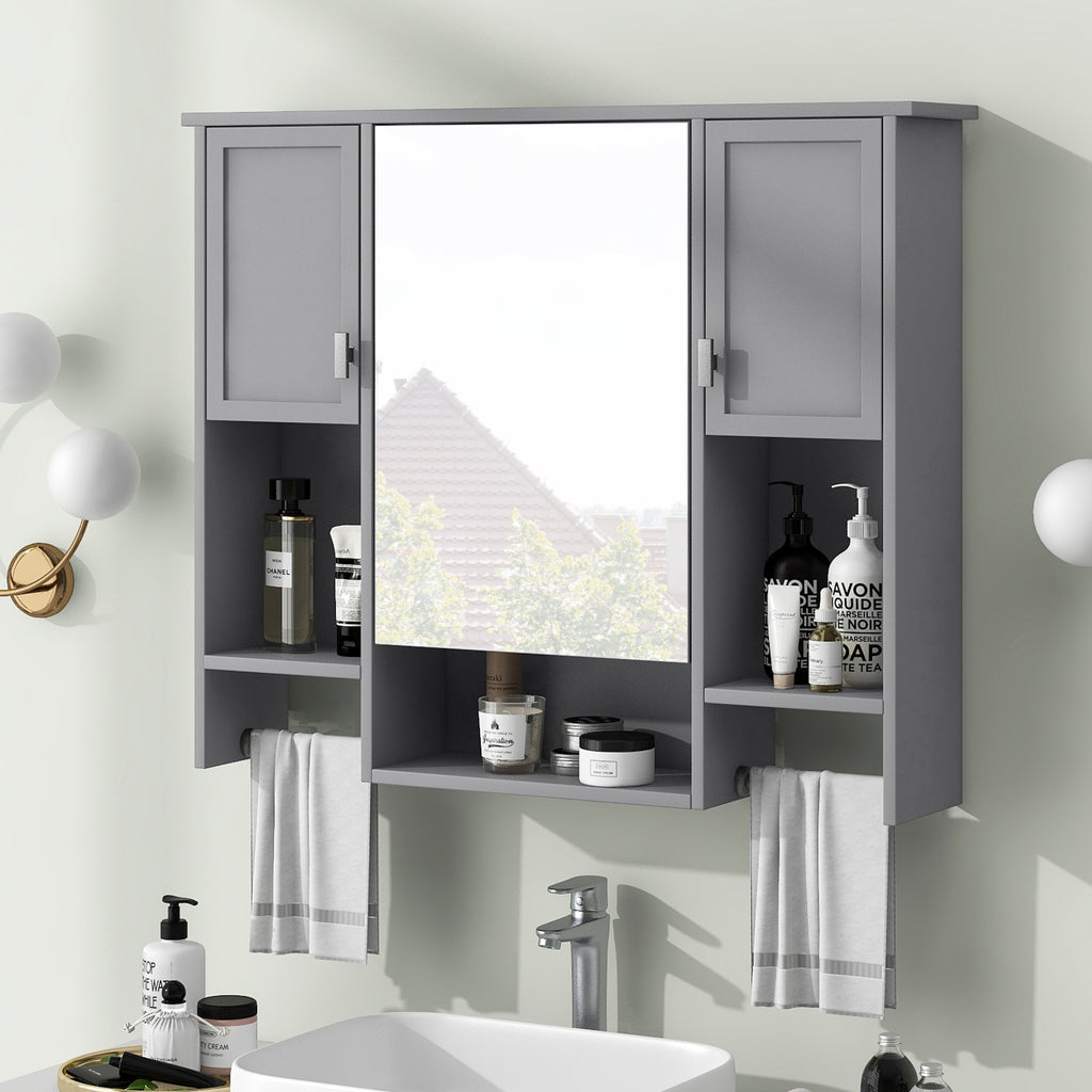 35'' X 28'' Modern Wall Mounted Bathroom Storage Cabinet