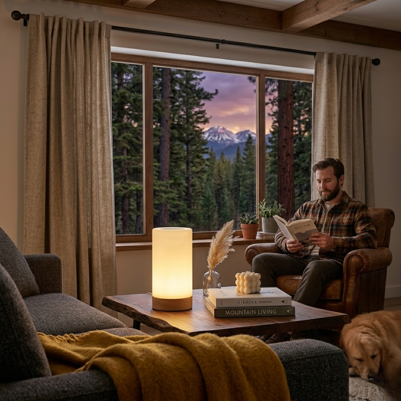 LED Night Lamp | Rechargeable Design