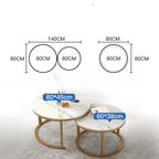 Round Coffee Table | Lift-Top Modern Design