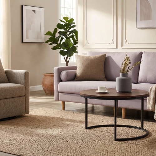 Modern Nesting Coffee Table |  2-Layer Design
