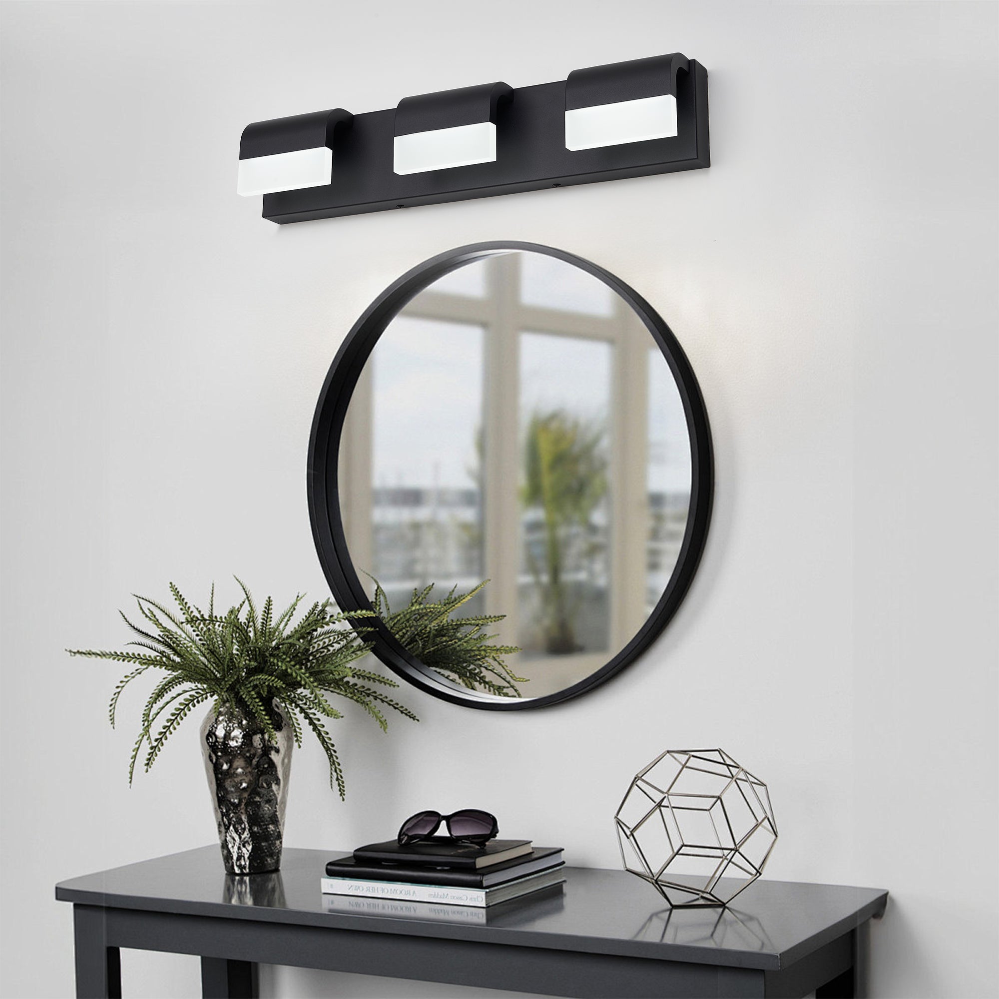 LED Contemporary Vanity Lights Fixture Bathroom Wall Light Over Mirror