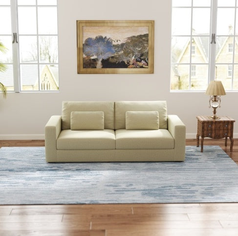 Modern 3-Seater Sofa Couch | Double Cushioning