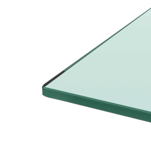 Rectangular Glass Coffee Table | 2-Layer Structure
