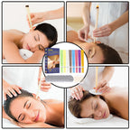 Ear Care Aromatherapy Ear Candle Wax Cleaning Set Relaxing Stress Reli