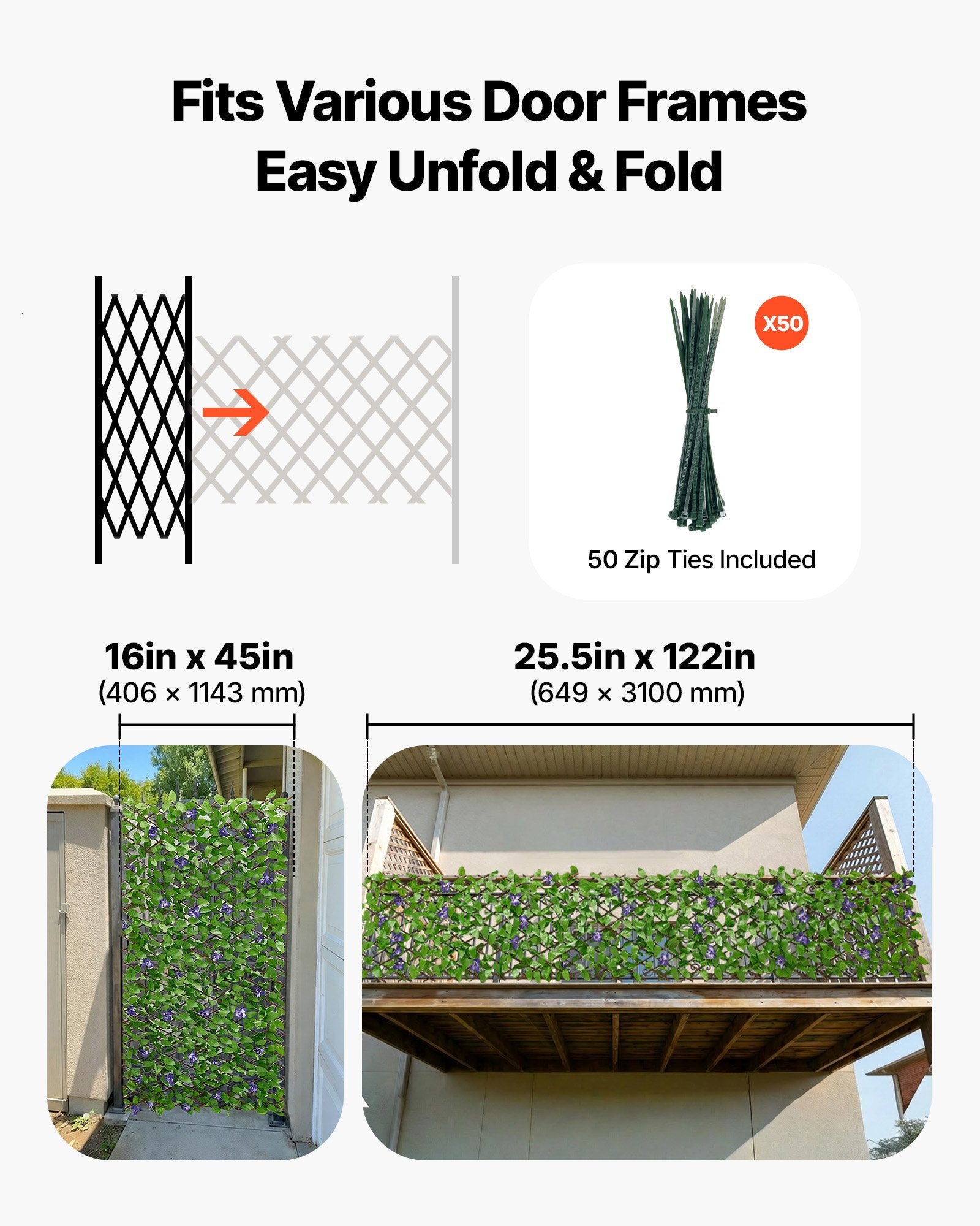 Expandable Fence Privacy Screen