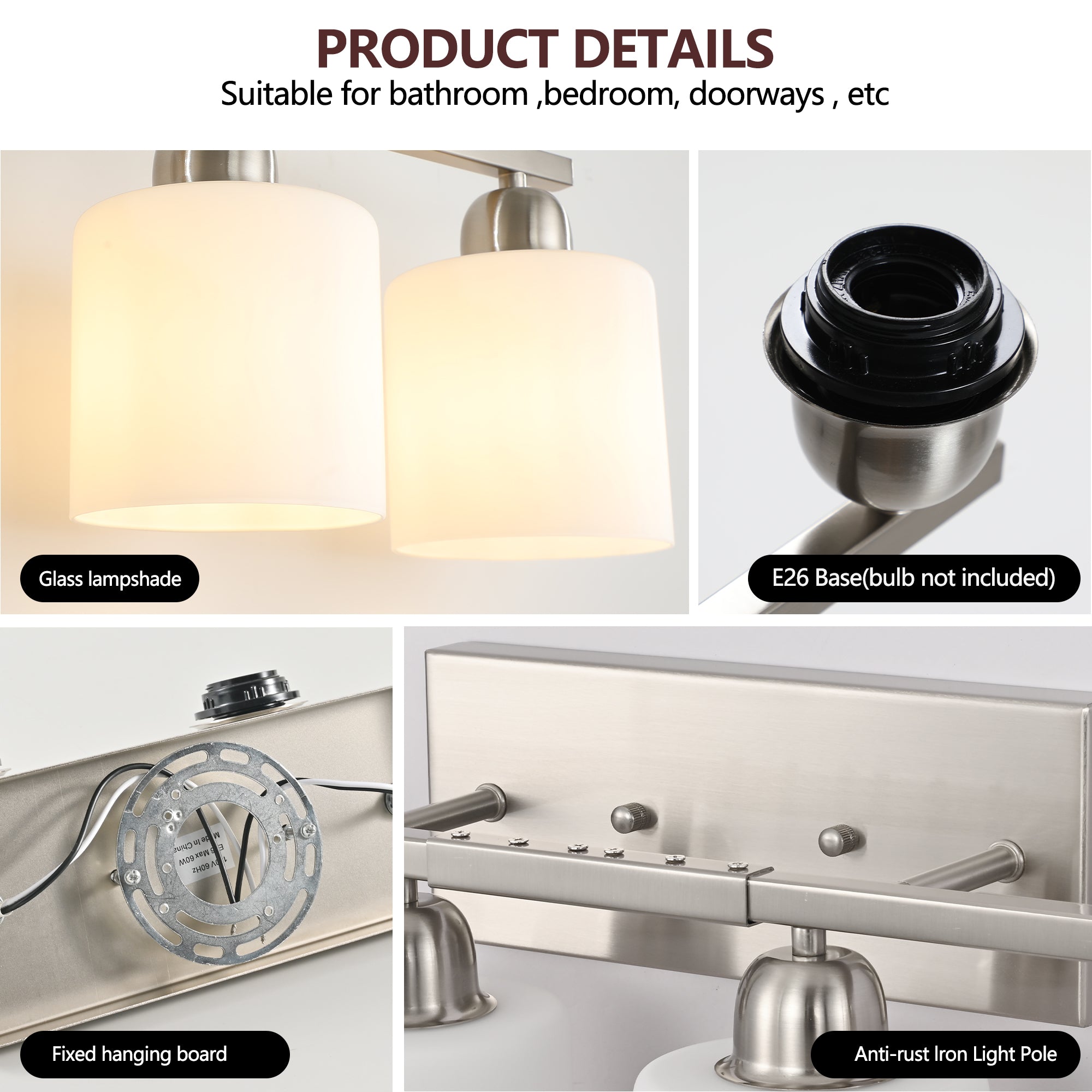 38 Bathroom Vanity Light