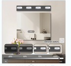 29in Modern 4-Light LED Vanity Light