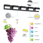 Modern Bathroom Vanity Lighting 5-Light LED Vanity Lights Over Mirror