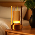 2pcs Portable Touch Control Table Lamp With 5000mAh Battery