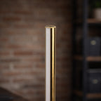 Dimond Black LED Table Lamp With On Off Switch Round Metal Base