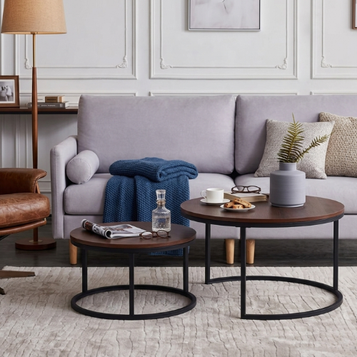 Modern Nesting Coffee Table |  2-Layer Design