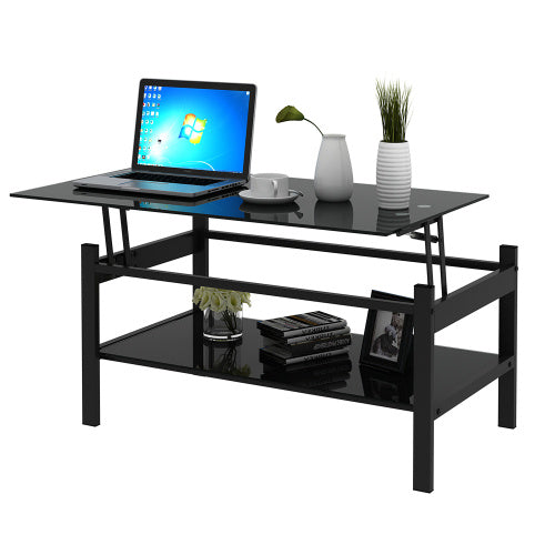 Glass Coffee Table | Lift Top Design