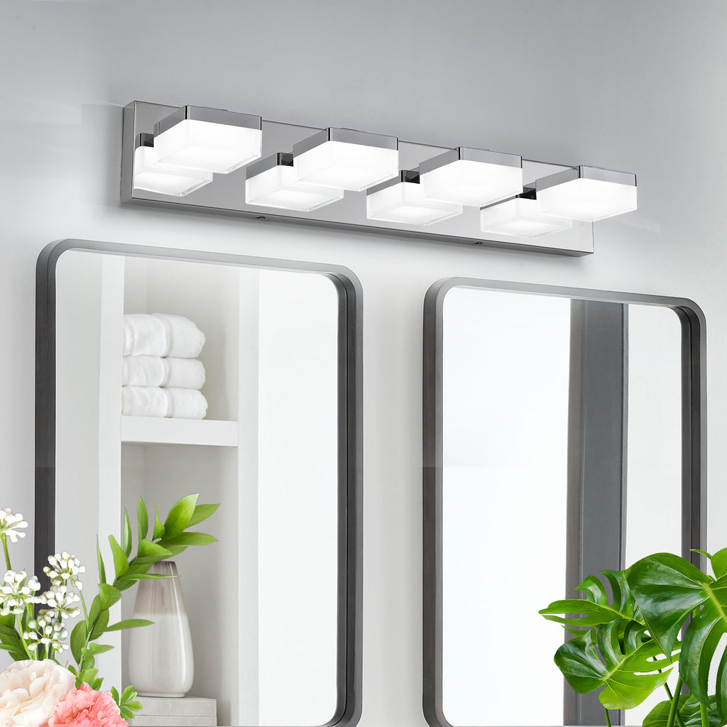 Modern Chrome LED Vanity Light