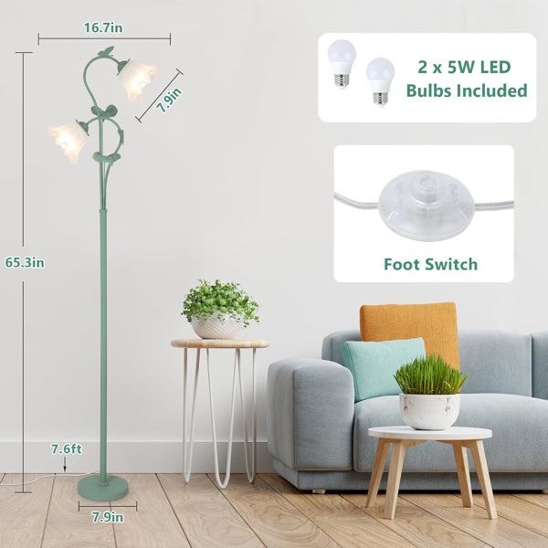 Flower Floor Lamp For Living Room