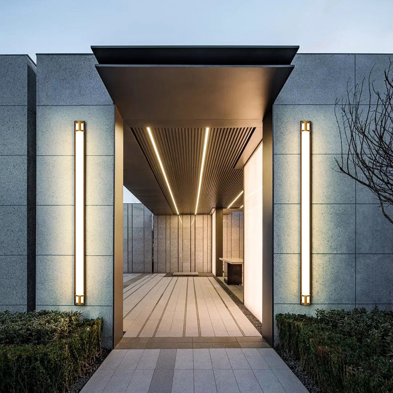 Gold Corner Wall Lamp | Modern LED