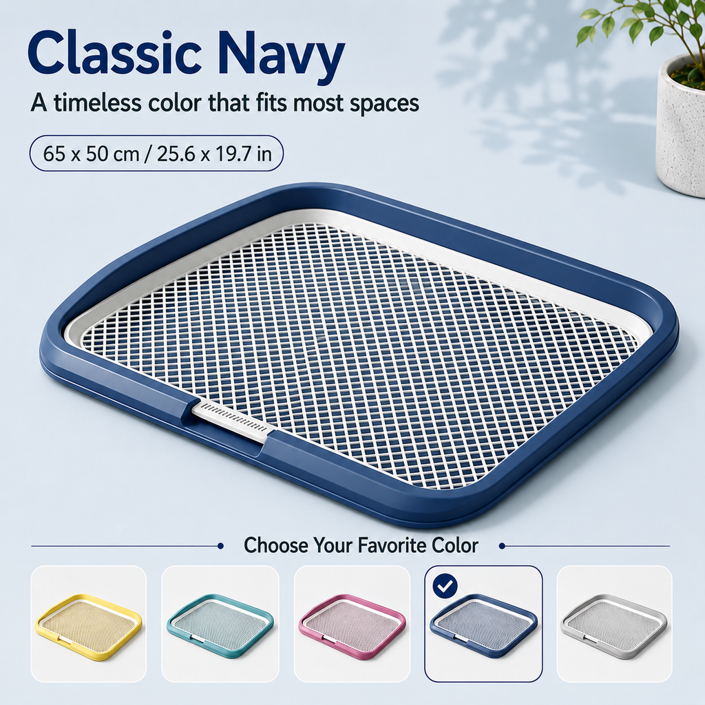 Dog Potty Tray With Removable Grating
