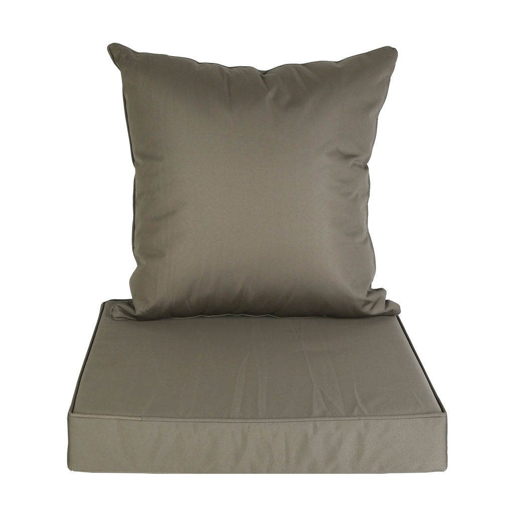 Outdoor Seat Cushion Set Waterproof Patio Furniture Cushion And Back P