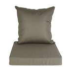 Outdoor Seat Cushion Set Waterproof Patio Furniture Cushion And Back P