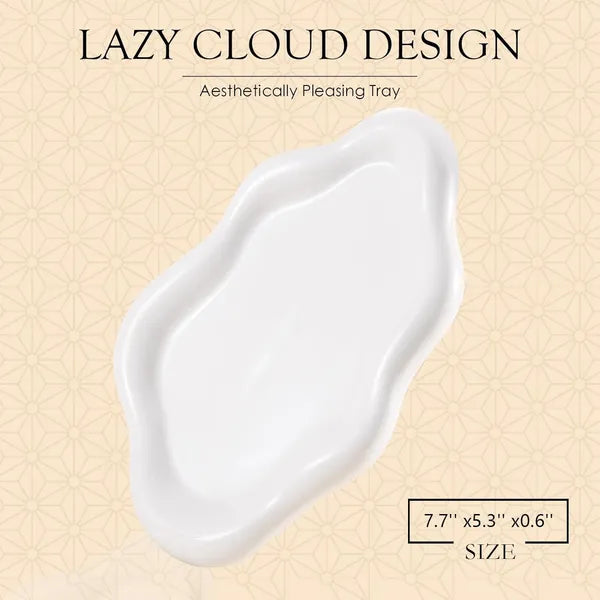 Ceramic Jewelry Tray Trinket Dish