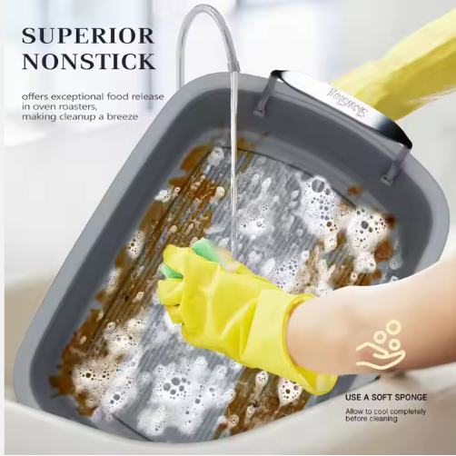 High-Temperature Resistant Chicken Roasting Pan Heat-Resistant Fried C