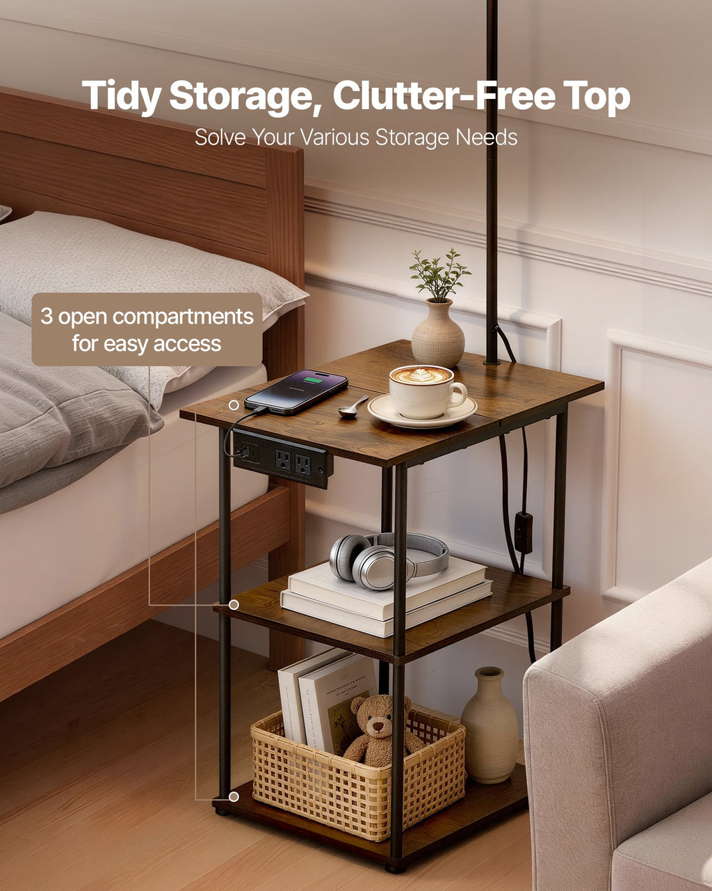Floor Lamp With Table