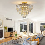 Gold Crystal Chandeliers