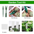 5Packs Seed Starter Tray For Spring Gardening With Grow Light Humidity