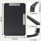 Wall Mirror With Rectangular Metal Frame