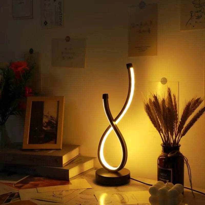 LED Table Lamp | Modern Heart Design