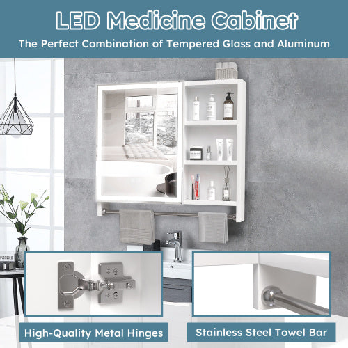LED Mirror Storage Cabinet | Modern Design