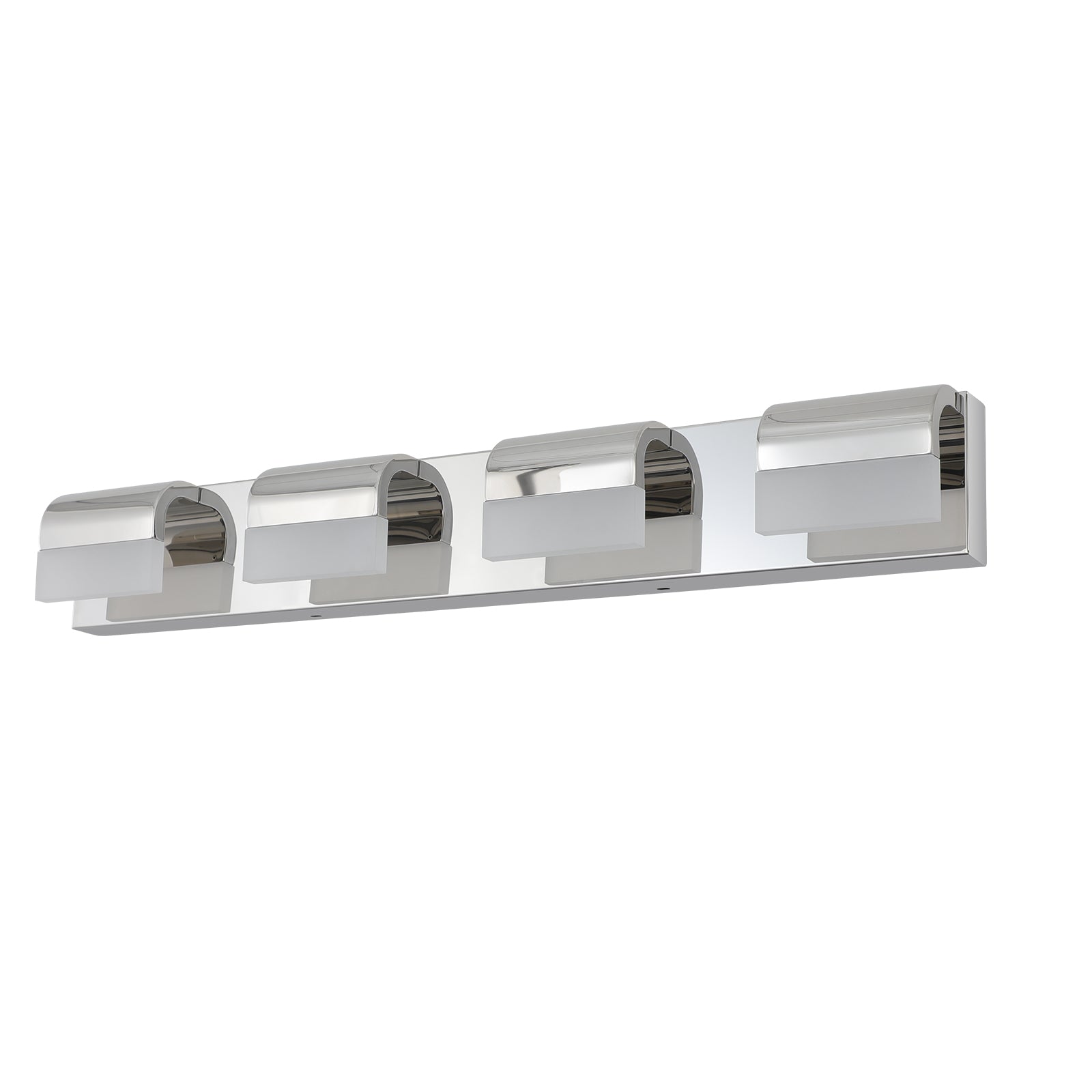 Modern Bathroom Vanity Lighting 4-Light LED Vanity Lights Over Mirror
