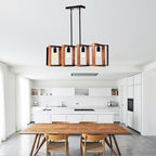 4-Light Kitchen Island Lights Pendant Light Farmhouse Dining Room Ligh