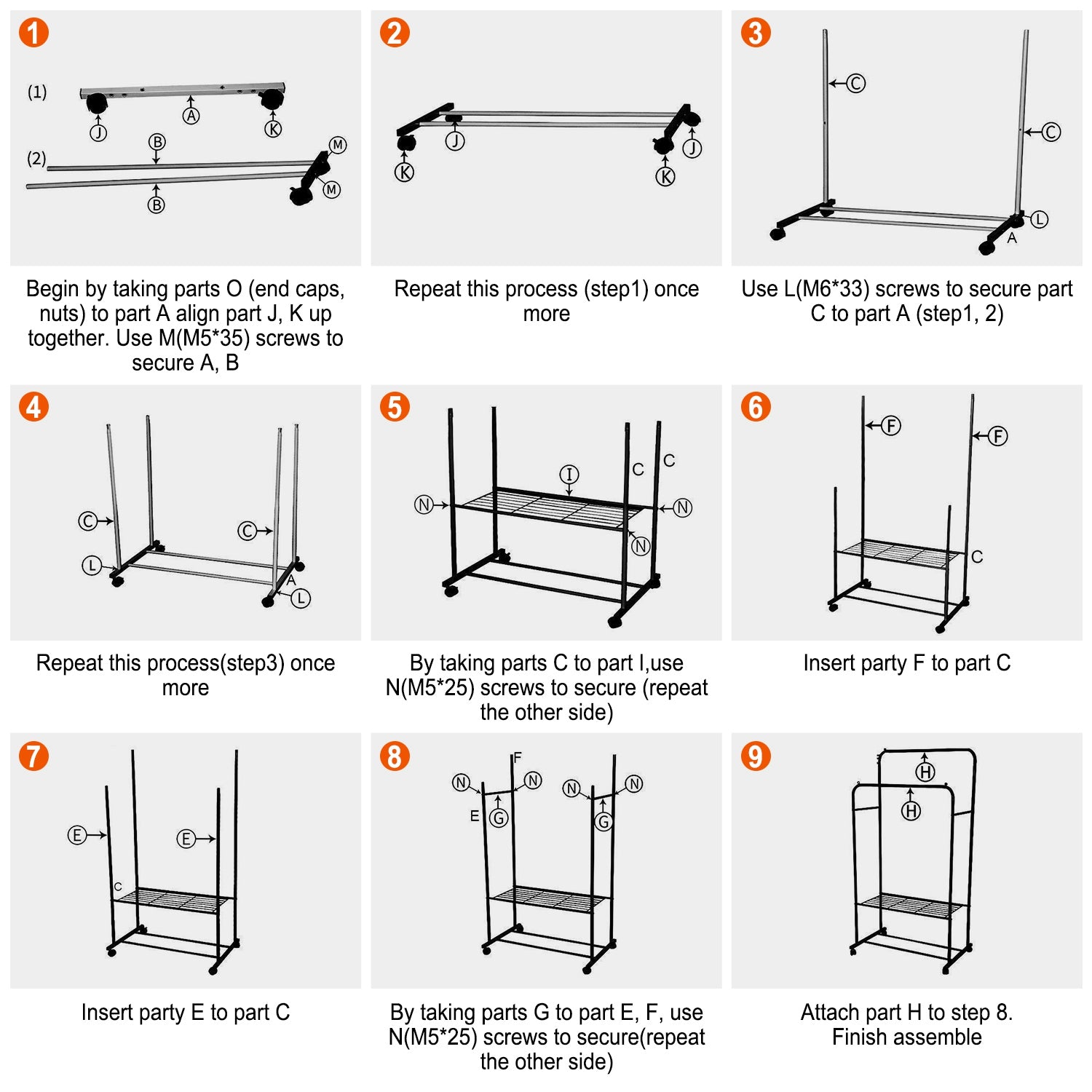 1Pc Garment Hanging Rack Clothing Hanging Rail Pillow Shoe Display Org