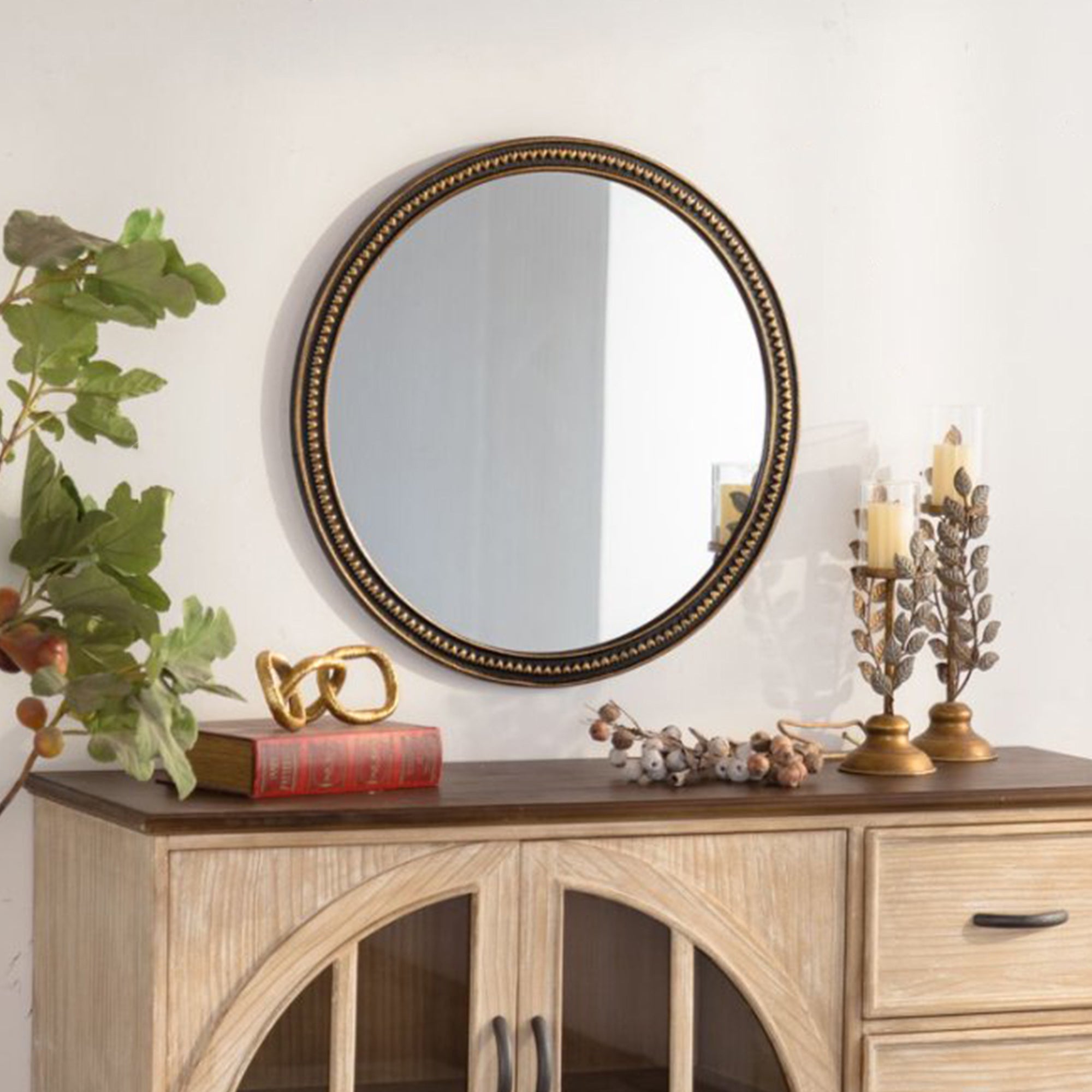 Round Decorative Wall Mirror