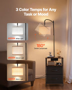 Floor Lamp With Table