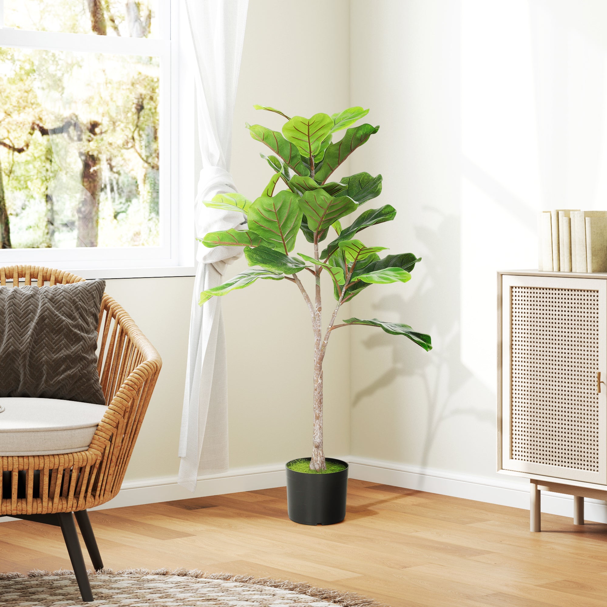 Artificial Fiddle Leaf Fig Tree