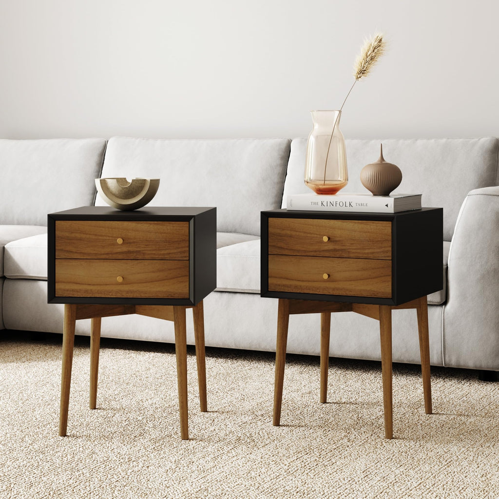 Nightstand Side Table | Drawer Design