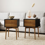 Nightstand Side Table | Drawer Design
