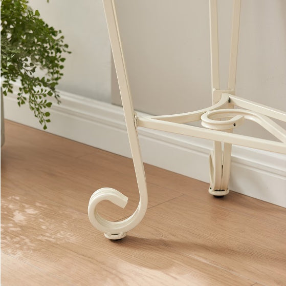 Modern Glass Console Table | 2-Tier Structure