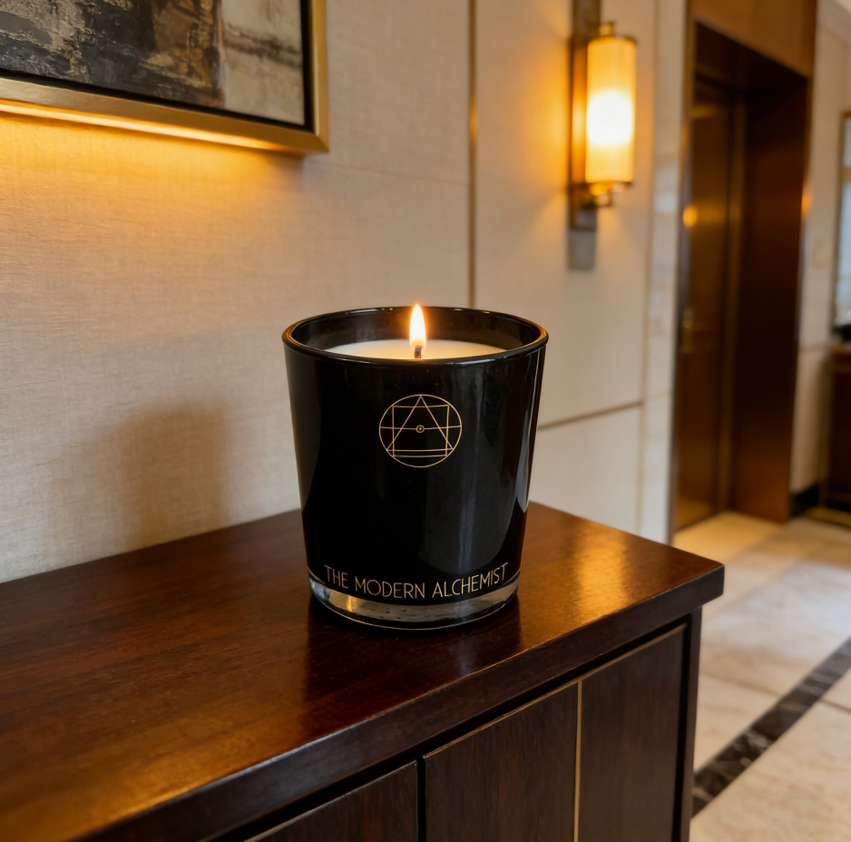 Red Wine Scented Soy Wax Candle, 300 g