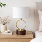 Bedroom Table Lamp Nordic Home Creative Romantic Warm Metal Study Room