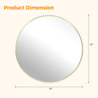 Round Wall Mirror