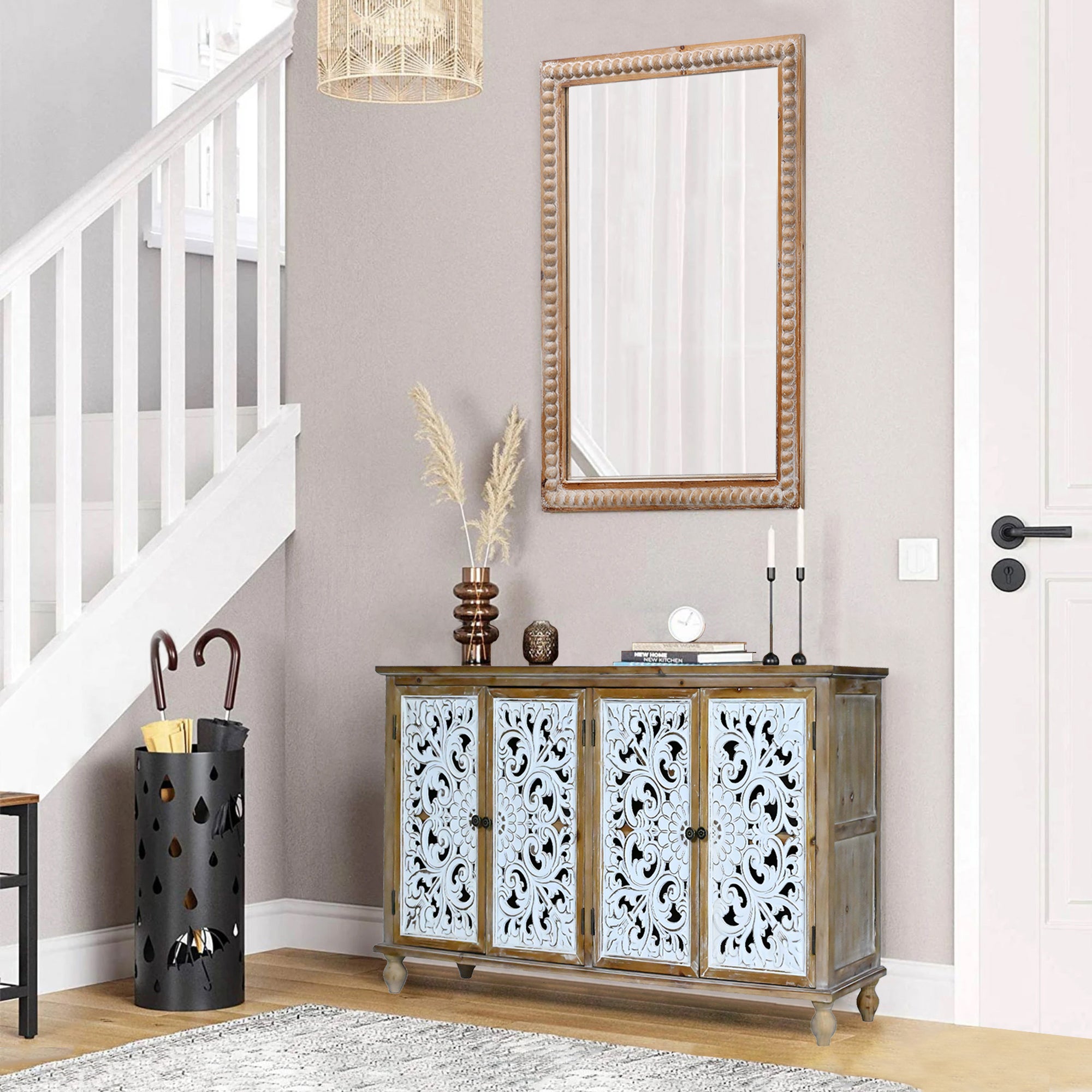 22x30 Inches Wood Framed Mirrors For Bathroom