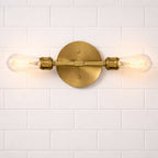 Reverie Double Lights Bathroom Wall Sconce Over Mirror Bedroom Hallway